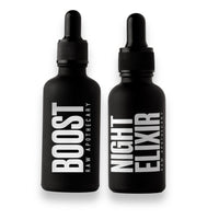 Raw Apothecary MX Kit Adiós Manchas - Suero Boost + Aceite Night Elixir